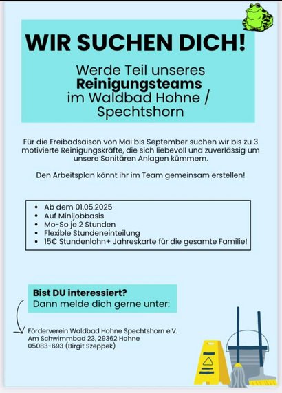 Stellenanzeige